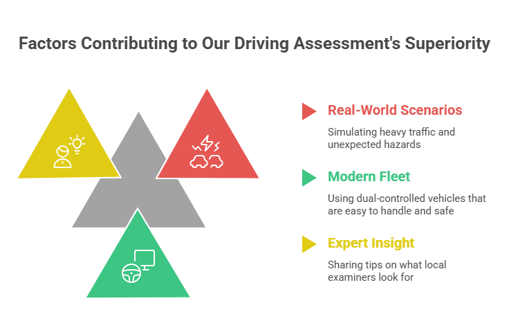 Factors contributing to our driving infographic